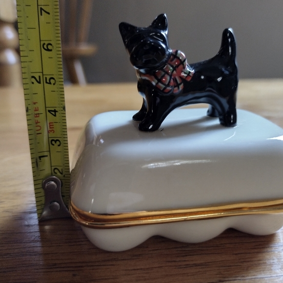 Vintage Scottie Dog with eggs - Picture 10 of 11